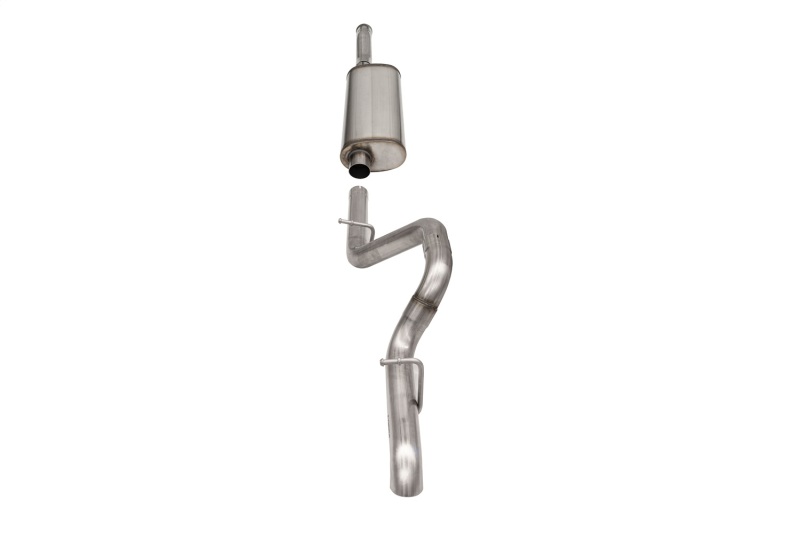 Corsa 2018-2025 Jeep Wrangler JLU 3.6L Sport 2.75in Cat-Back Exhaust w/ Turn Down Tip thumbnail 2