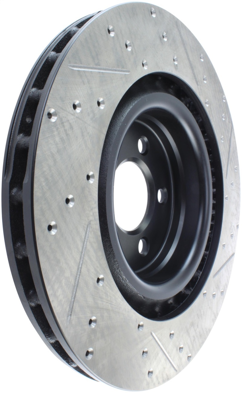 StopTech SportStop 06-09 Chrysler SRT-8 Front Right Drilled & Slotted Rotor thumbnail 4