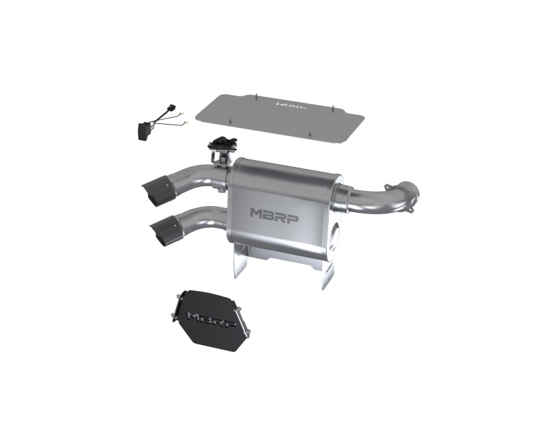 MBRP Powersports Slip-on Exhaust w/ Performance Mufflers