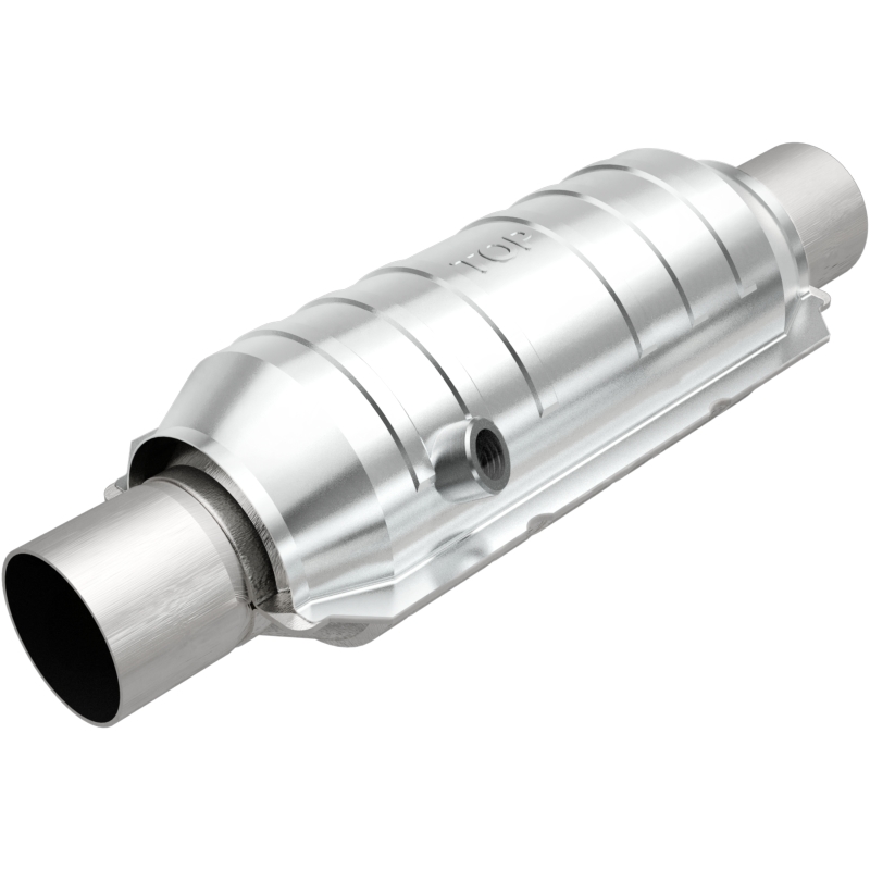MagnaFlow Universal Catalytic Converter 2.25 OEM Angled O2 thumbnail 3