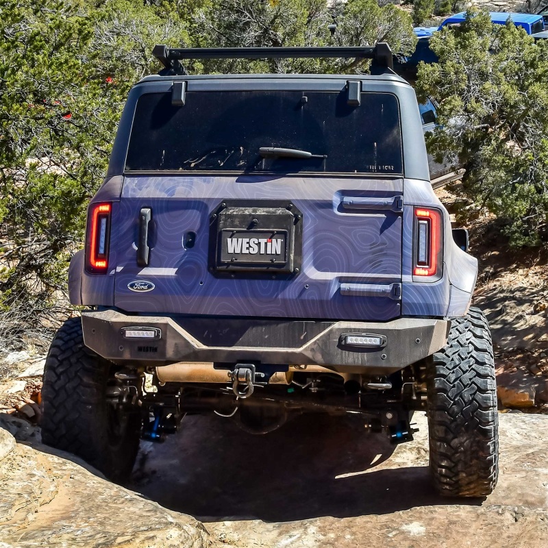 Westin 21-23 Ford Bronco (Excl. Bronco Sport) Pro-Series Rear Bumper - Textured Black thumbnail 5