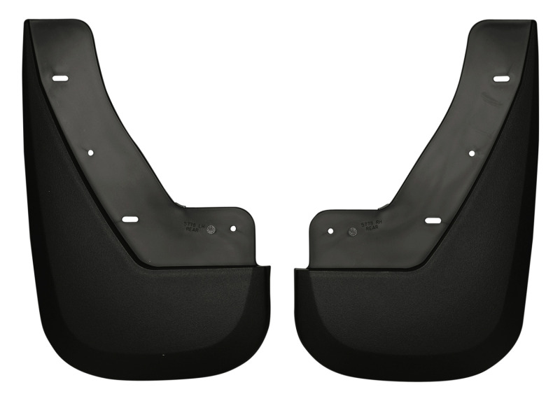 Husky Liners 07-12 GMC Yukon/Cadillac Escalade/09-12 Chevy Tahoe LTZ Custom-Molded Rear Mud Guards thumbnail 6