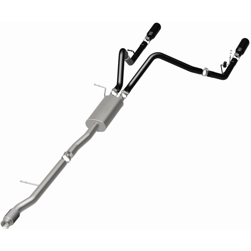 MagnaFlow SYS Cat-Back 4in Black Dual Split Rear Tips 14-15 Chevy Silverado/GMC Sierra 4.3L-5.3L thumbnail 8