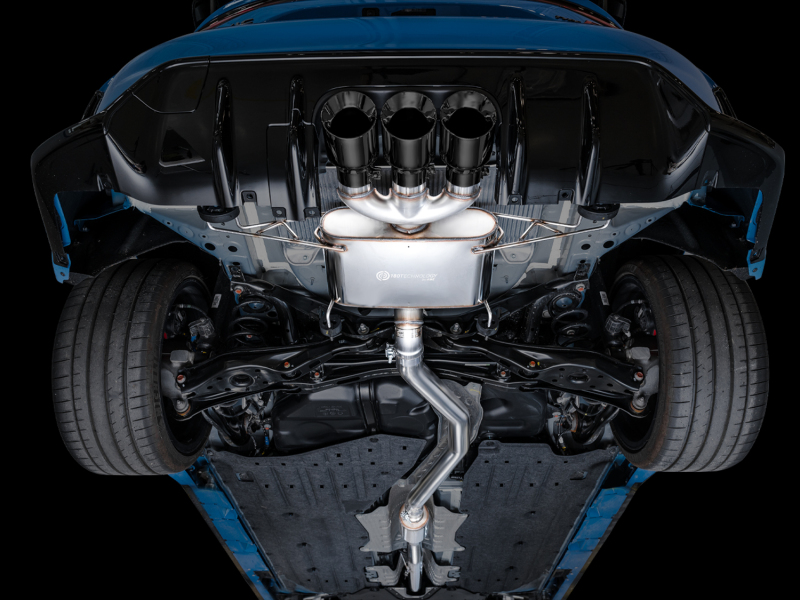 AWE Tuning 2023 Honda Civic Type R FL5 Touring Edition Exhaust w/ Triple Diamond Black Tips thumbnail 7