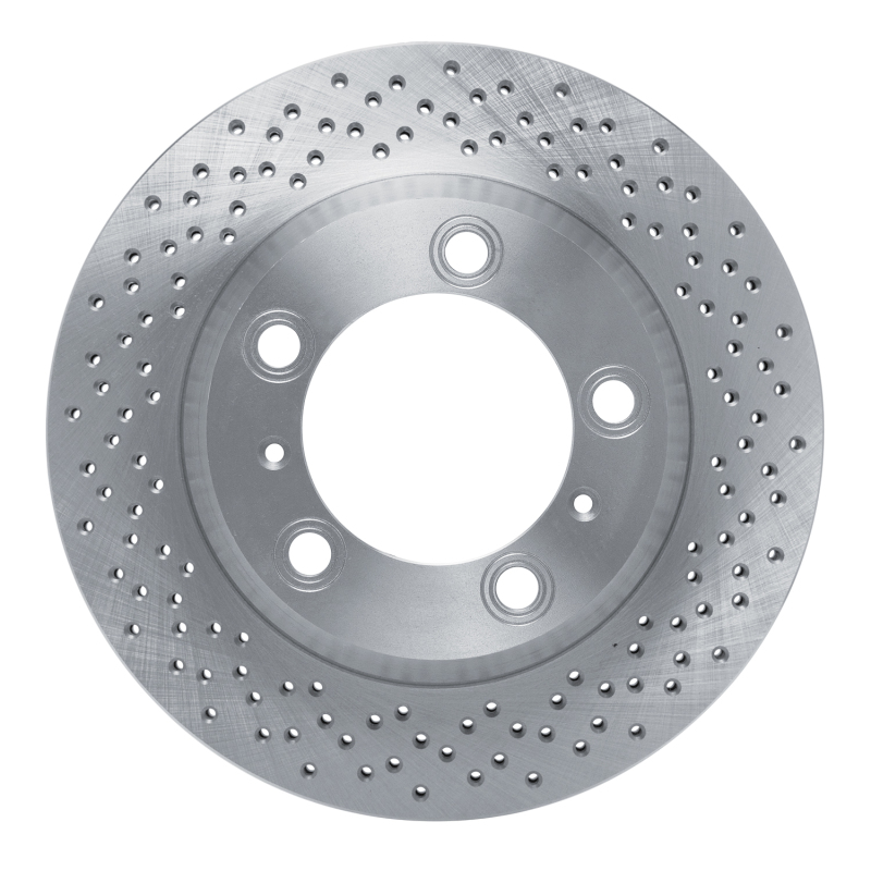DFC 05-23 Porsche Cayman Rear Drilled Brake Rotor