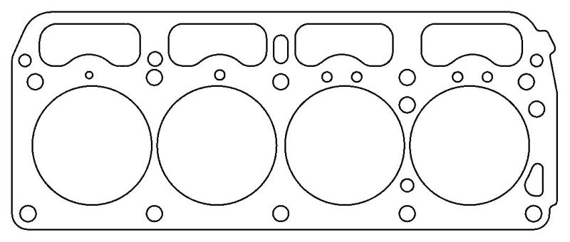 Cometic Toyota 3K/4K 84mm Bore .043 inch Copper Head Gasket thumbnail 4