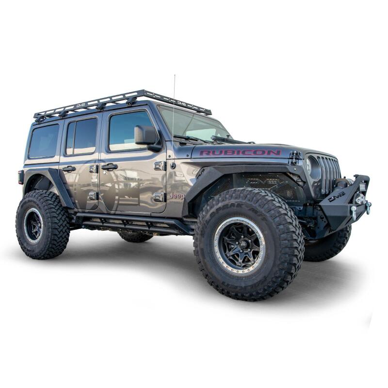 DV8 Offroad 18-21 Jeep Wrangler JL 4-Door Roof Rack thumbnail 5