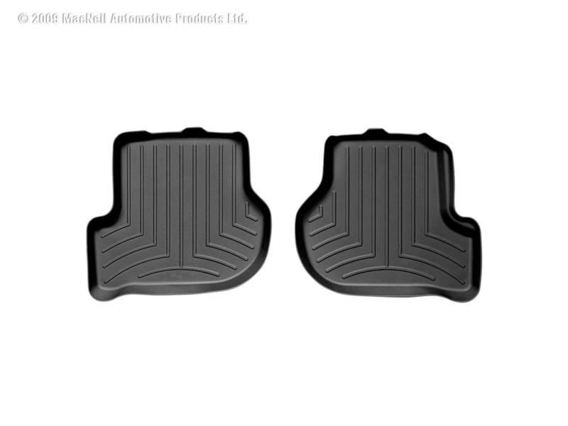 COBB 10-14 Volkswagen GTI (Round Floor Retention) Front and Rear FloorLiner by WeatherTech - Black (1x cobbWT442691, 1x wet440802) thumbnail 3