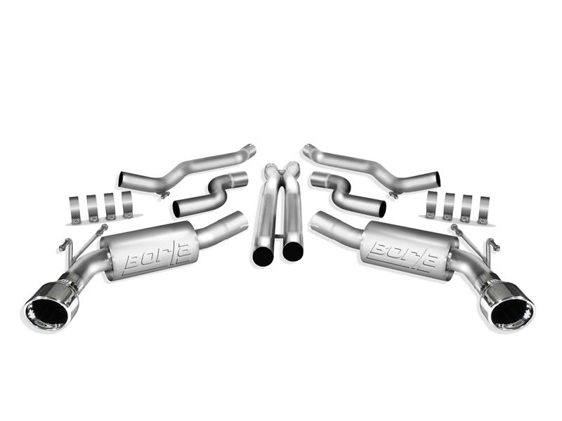Borla 2010 Camaro 6.2L V8 S Type Catback Exhaust (does not work w/ factory ground affects package -