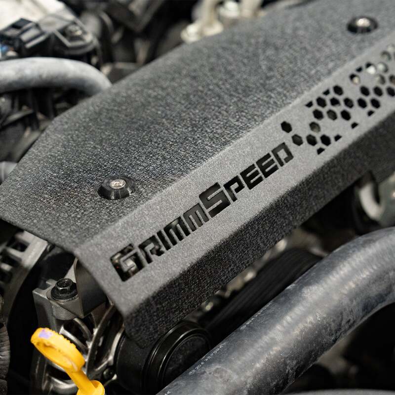 GrimmSpeed 2022+ Subaru WRX Pulley Cover - Black thumbnail 2