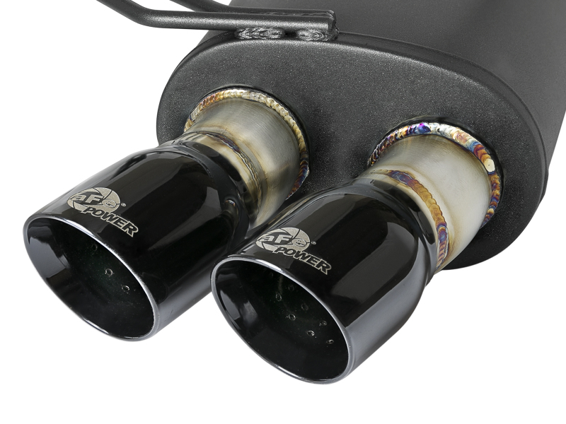 aFe MACH Force-Xp 2-1/2in 304 SS Cat-Back Exhaust w/ Black Tips 05-08 BMW Z4 M Coupe (E86) L6 3.2L thumbnail 9