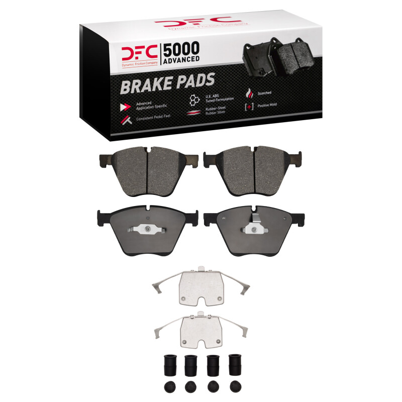 DFC 5000 Advanced Pads - Low-Metallic and Hardware Kit