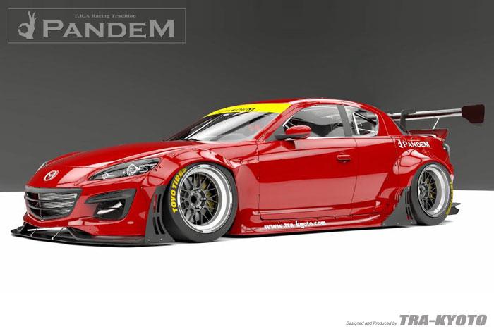 GReddy 09-12 Mazda RX-8 Pandem Wide Body Side Skirts thumbnail 4