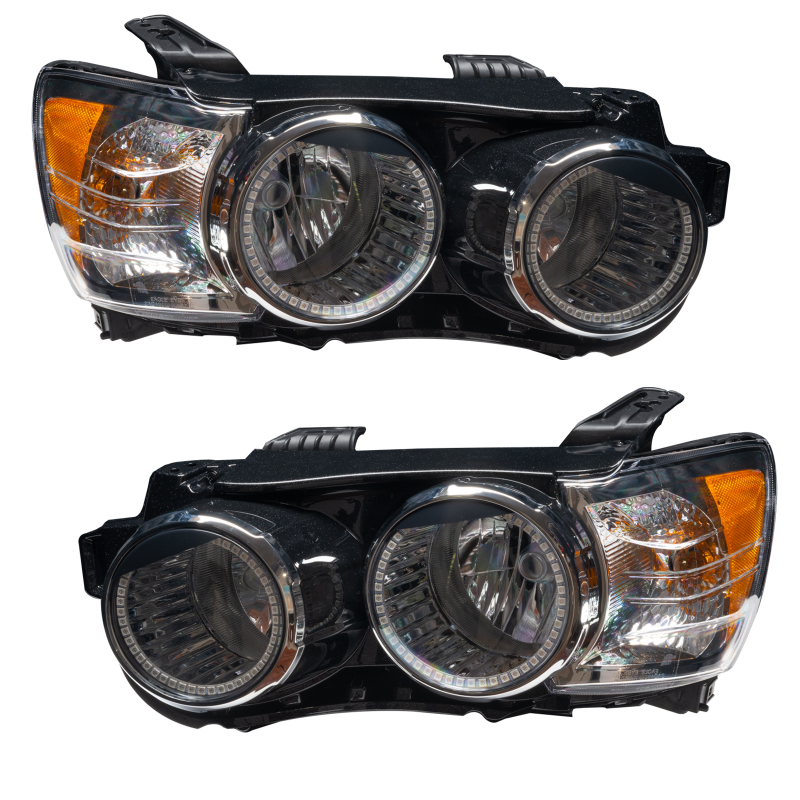 Oracle 12-15 Chevy Sonic Pre-Assembled SMD Headlights - ColorSHIFT w/ Simple Controller thumbnail 2
