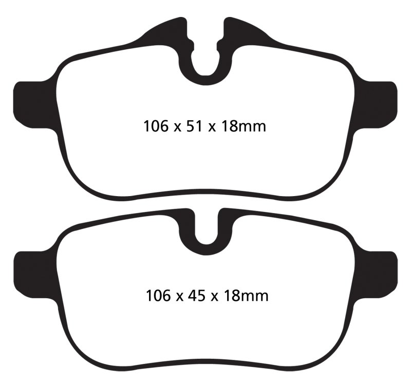 EBC S10 Brake Pad and Rotor Kit (1x ebcGD1823, 1x ebcDP22046) thumbnail 6