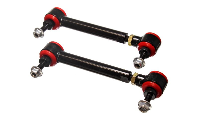 Energy Suspension Universal Red 6-3/4in-7-3/4in inAin Range Pivot Style End Link Set thumbnail 3