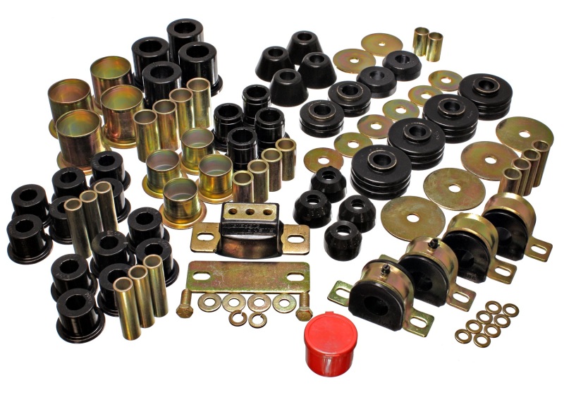 Energy Suspension 73-80 Chevrolet / GMC 2WD 1/2 Ton Pickup Black Hyper-flex Master Bushing Set thumbnail 2
