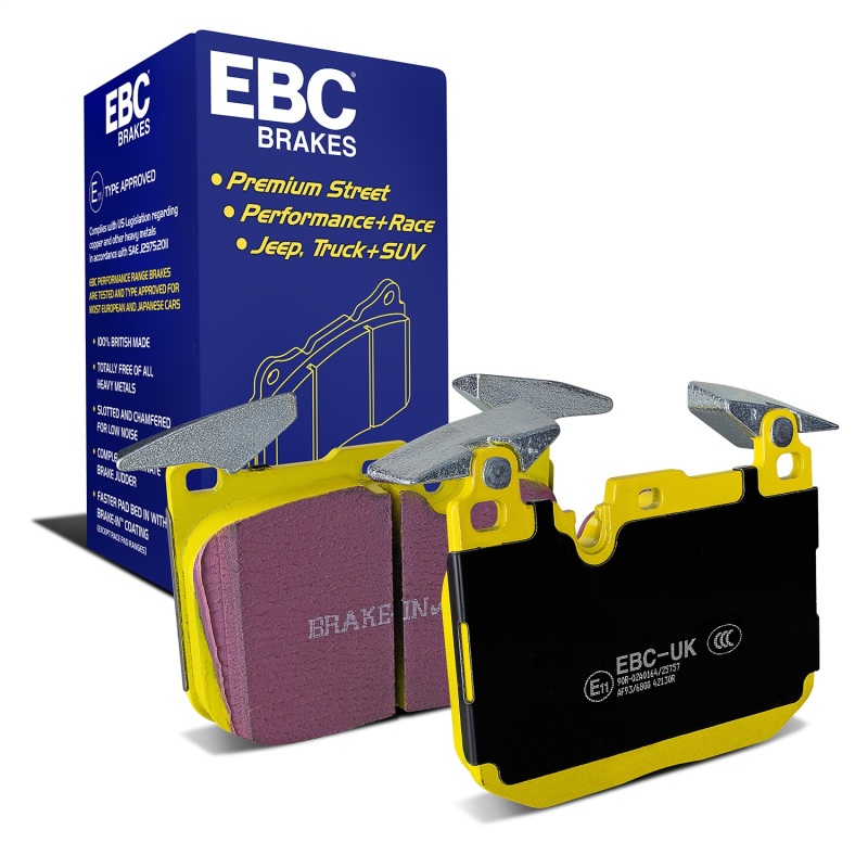 EBC 14+ BMW i8 1.5 Turbo/Electric Yellowstuff Front Brake Pads thumbnail 2