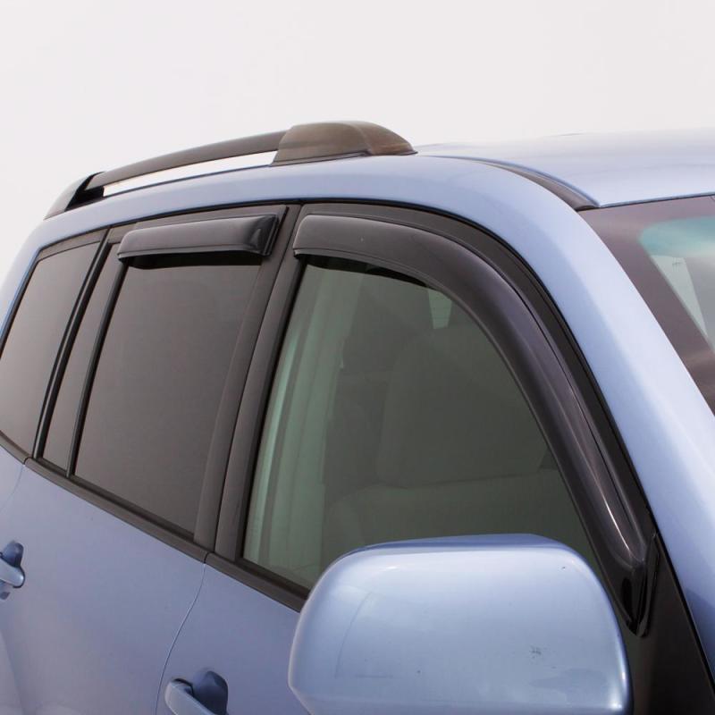 AVS 03-08 Pontiac Vibe Ventvisor Outside Mount Window Deflectors 4pc - Smoke thumbnail 8