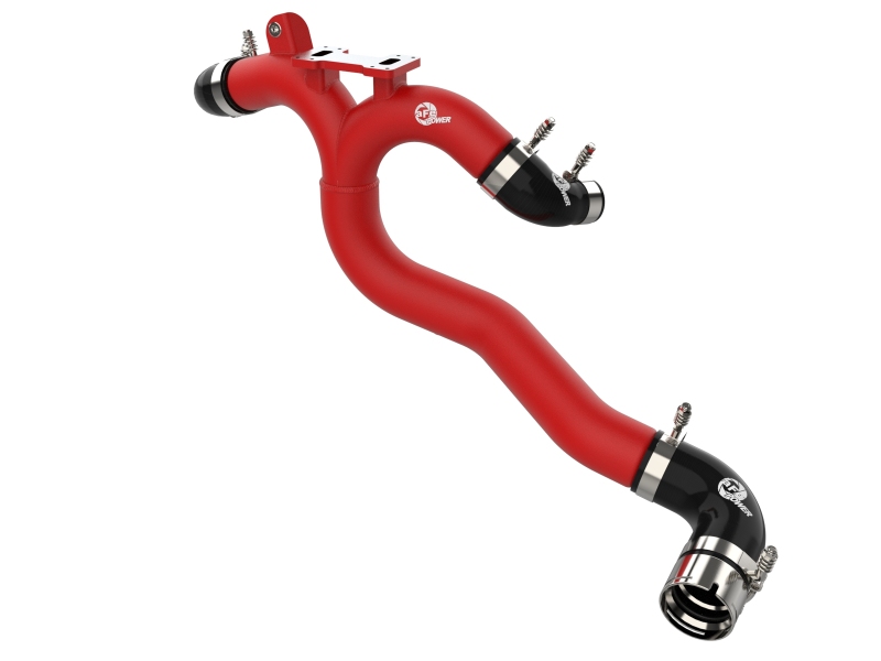 BladeRunner 3 IN Aluminum Hot Charge Pipe Red