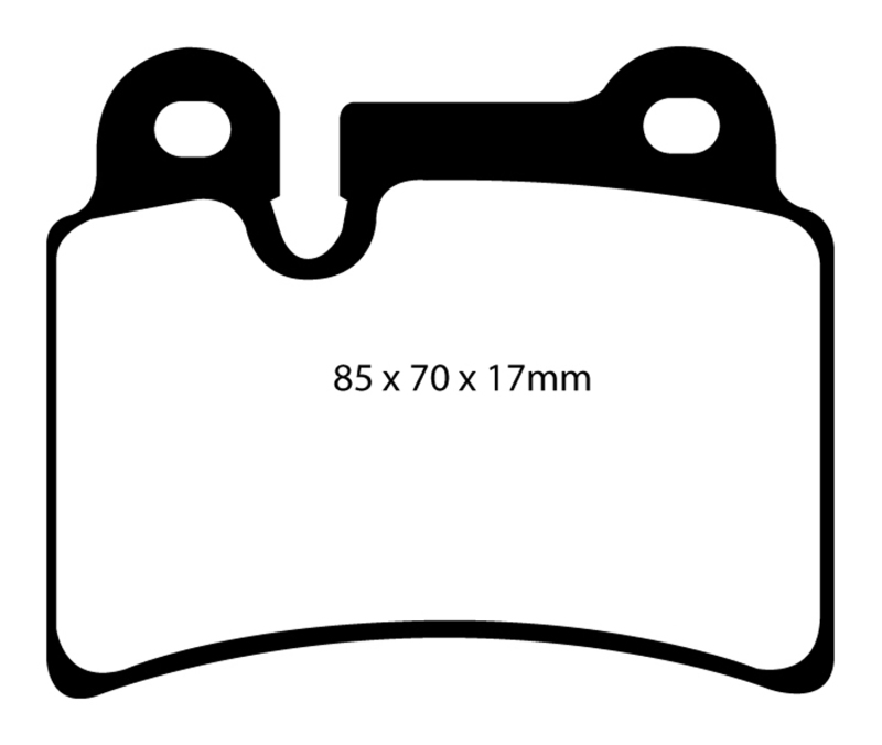 EBC S1 Brake Pad and Rotor Kit (1x ebcUD1277, 1x ebcRK1327) thumbnail 6