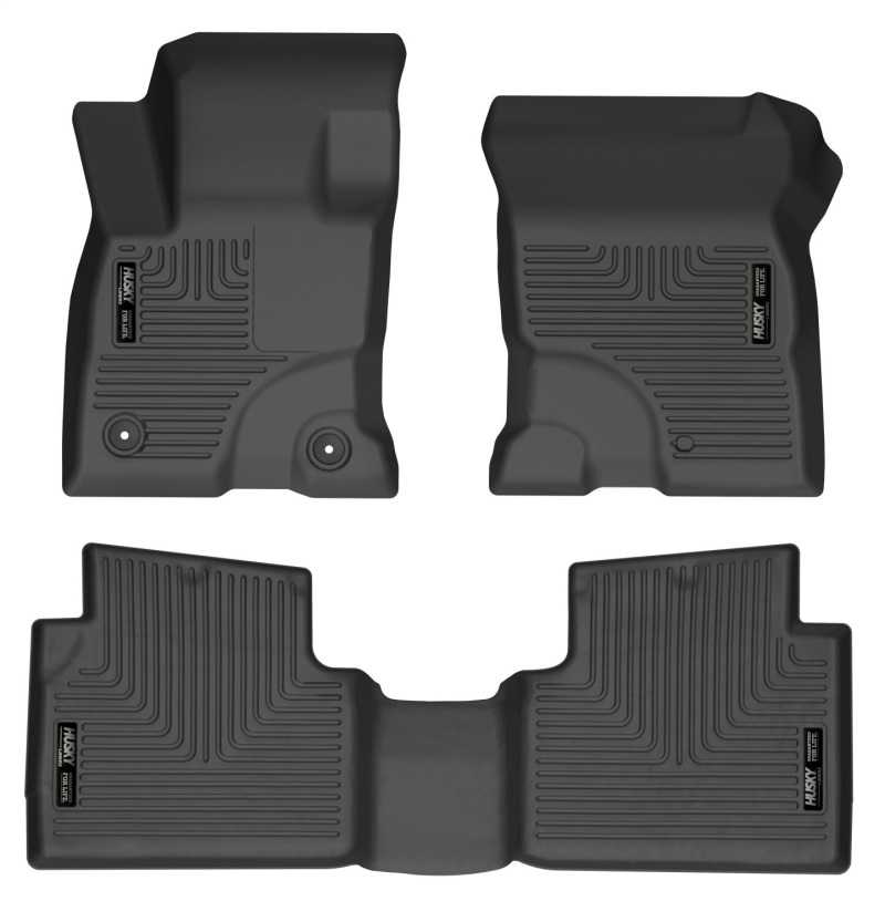 Husky Liners 2022 Ford Escape Hybrid Black Front & 2nd Seat Floor Liners thumbnail 4