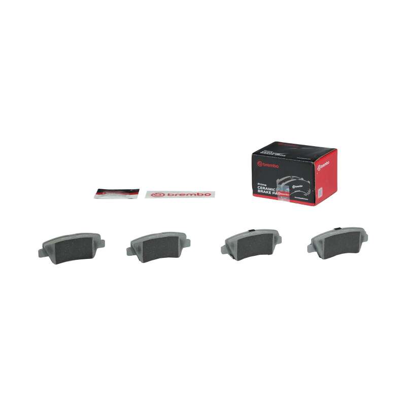 Brembo OE 09-17 Hyundai Azera/11-15 Sonata/Kia Optima PRIME Ceramic Brake Pad - Rear thumbnail 2