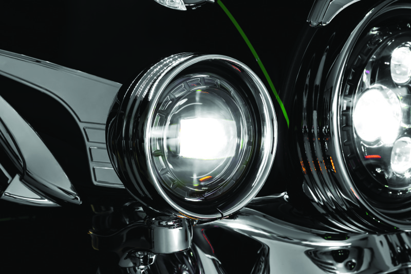 Kuryakyn Orbit 4-1/2in Passing Lamps Black