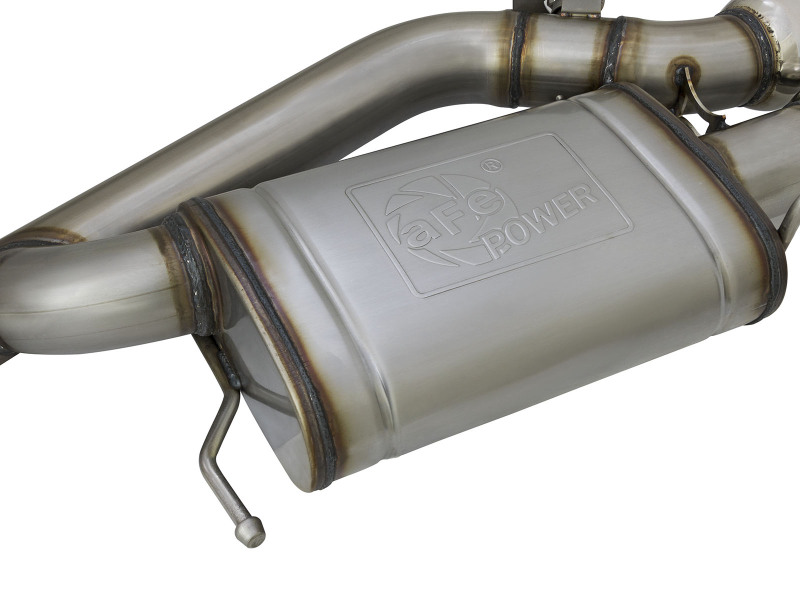 aFe MACH Force XP 3in 304SS Cat Back Exhaust s/ Black Tips 16-17 Cadillac ATS-V V6-3.6L (tt) thumbnail 7