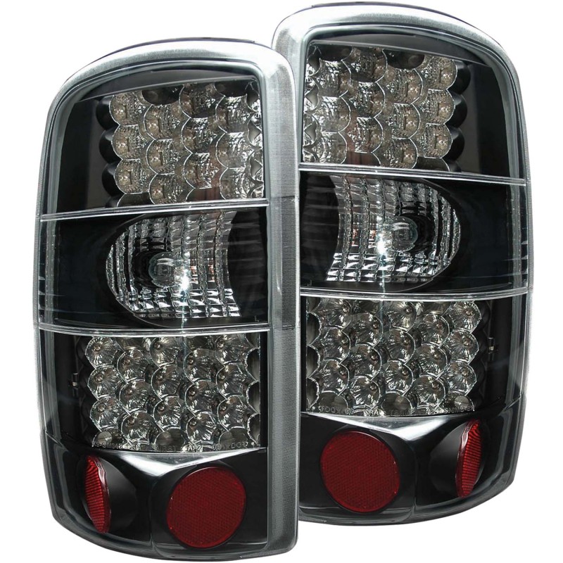 ANZO 2000-2006 Chevrolet Suburban LED Taillights Black thumbnail 3