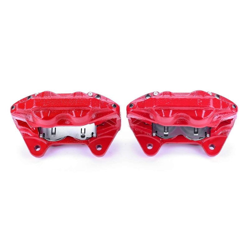 Power Stop 03-07 Lexus LX470 Front Red Calipers w/o Brackets - Pair thumbnail 2