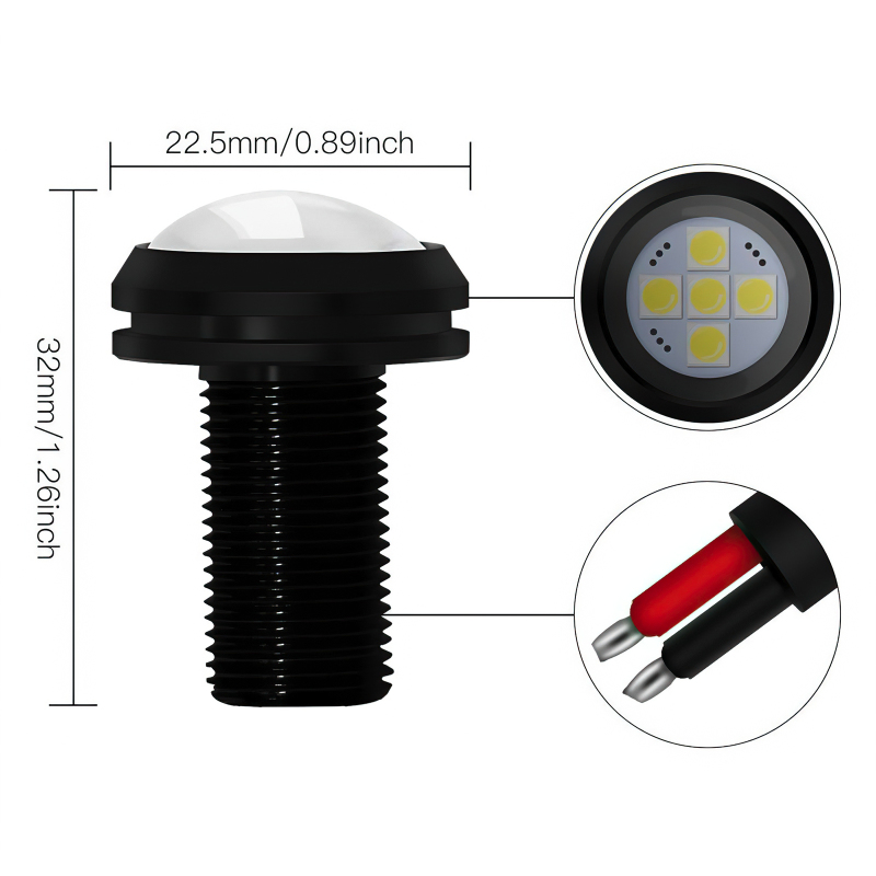 Oracle 21-23 Ford Bronco LED Puddle Light Upgrade for Off-Road Side Mirror Ditch Lights thumbnail 4