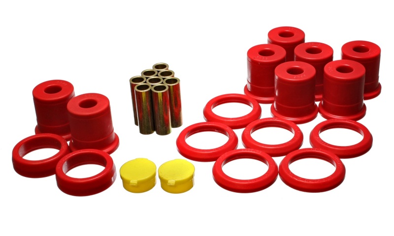 Energy Suspension 92-97 Crown Victoria / 92-97 Grand Marquis Red Rear End Control Arm Bushing Set thumbnail 3