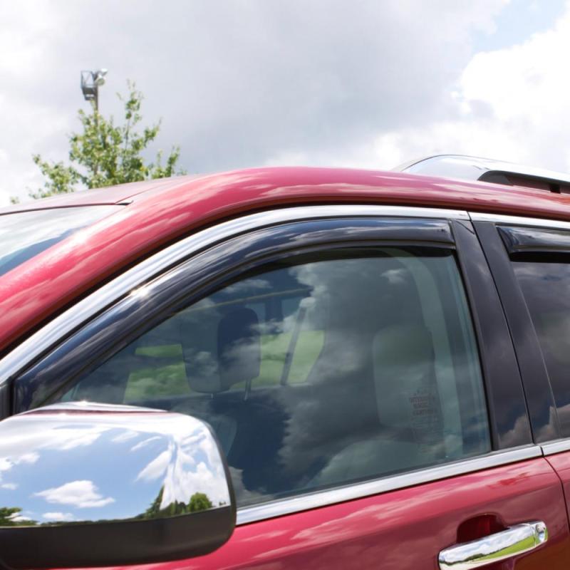 AVS 16-21 Mazda CX-3 Ventvisor In-Channel Front & Rear Window Deflectors 4pc - Smoke thumbnail 3