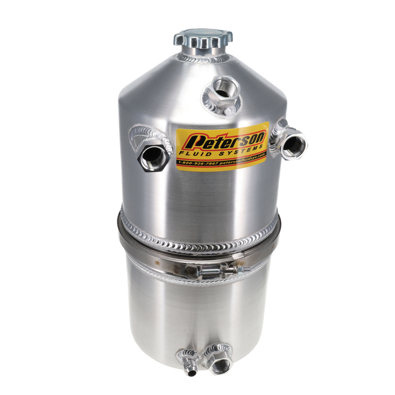 Peterson Fluid Systems Oil Tank 5 Gallon Dual In Female