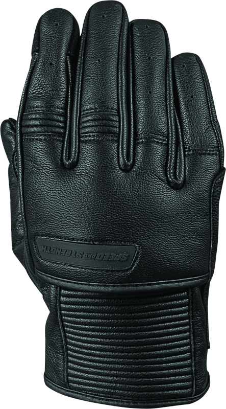 Speed and Strength Off the Chain Leather Gloves Black - XL thumbnail 3