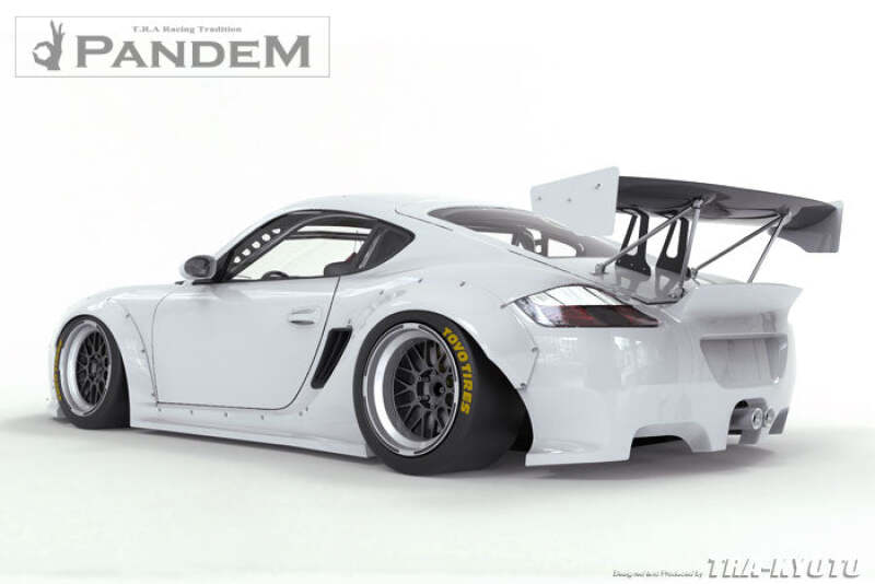 GReddy 05-08 Porsche Cayman (987.1) Rocket Bunny Full Wide-Body Aero Kit w/o Wing thumbnail 3