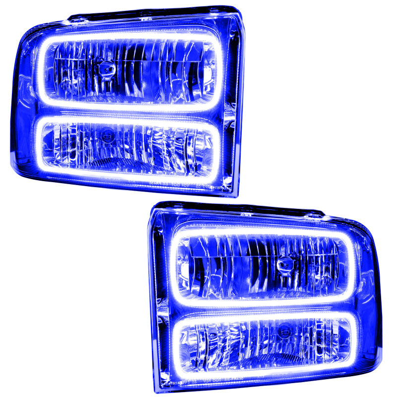 Oracle 05-07 Ford F-250/350 SMD HL - Chrome - ColorSHIFT w/ 2.0 Controller