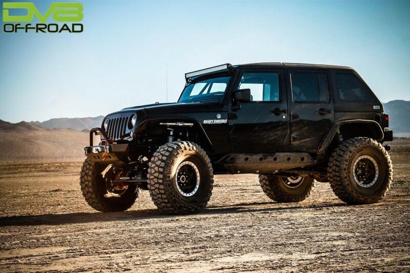 DV8 Offroad 07-18 Jeep Wrangler JK 2 Piece Fast Back Hard Top 4 Door - Black (DS Only) thumbnail 7