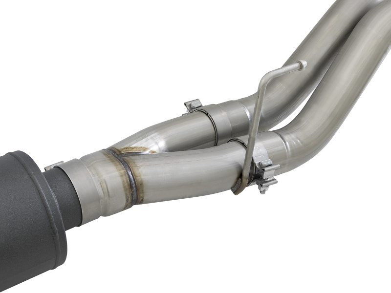 aFe MACH Force-Xp Cat-Back Exhaust w/Dual Hi-Tuck Tips 17-18 Ford F-150 Raptor V6-3.5L (tt) thumbnail 8