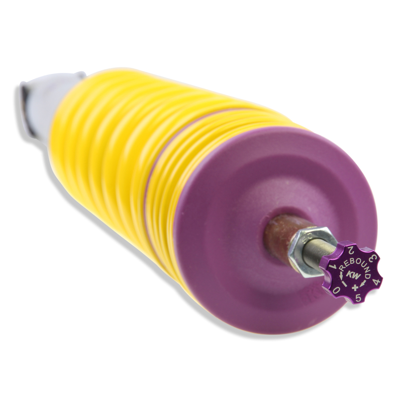 KW Variant 3 Coilover Kits for 1985-1999 GOLF, JETTA - 35280003 Kits, 3, 1.7 3.3 in. Lowered Front and Rear, Shocks, Yellow Powdercoated Springs, Volkswagen, Kit thumbnail 7