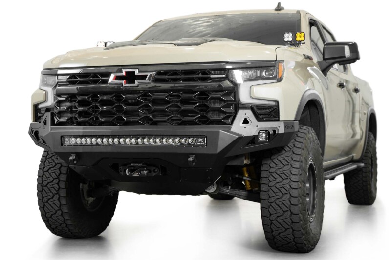 ADD 25-26 Chevy Silverado 1500 ZR2 Stealth Fighter Front Bumper thumbnail 2