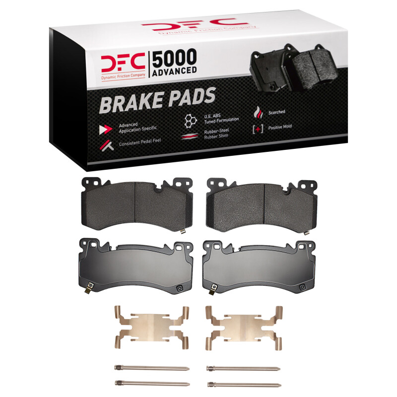 DFC 5000 Advanced Pads - Low-Metallic and Hardware Kit