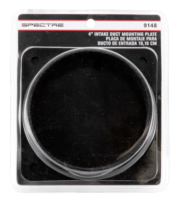 Spectre Intake Tube/Duct Mounting Plate (ABS) 4in. OD thumbnail 9