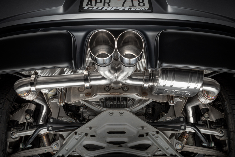 APR 17-25 Porsche Boxster/Cayman 718 (982) 2.0T/2.5T Catback Exhaust Right Muffler