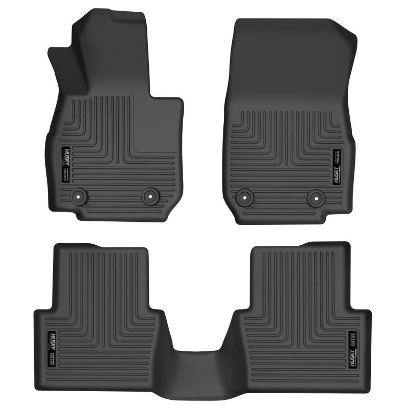 Husky Liners 20-21 Mazda CX-3 Front & 2nd Seat Floor Liners (Black) thumbnail 2