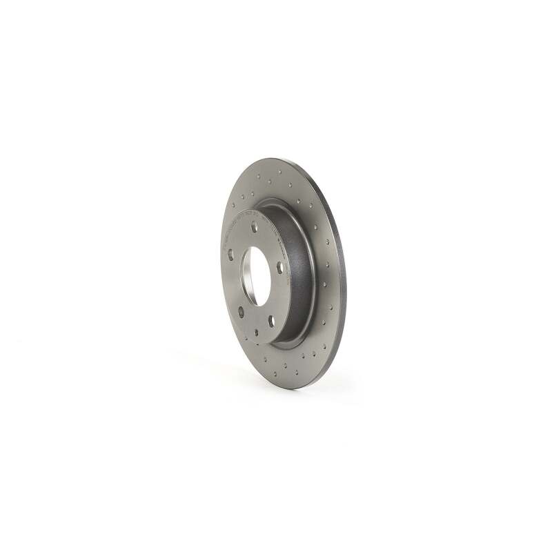 Brembo OE 14-23 Mazda 3 XTRA Drilled Rear Disc Brake Rotor thumbnail 2