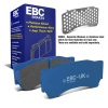 EBC 04-05 Mitsubishi Lancer Evo 8 2.0T (FQ400 w/Alcon Caliper) Bluestuff Front Brake Pads thumbnail 4