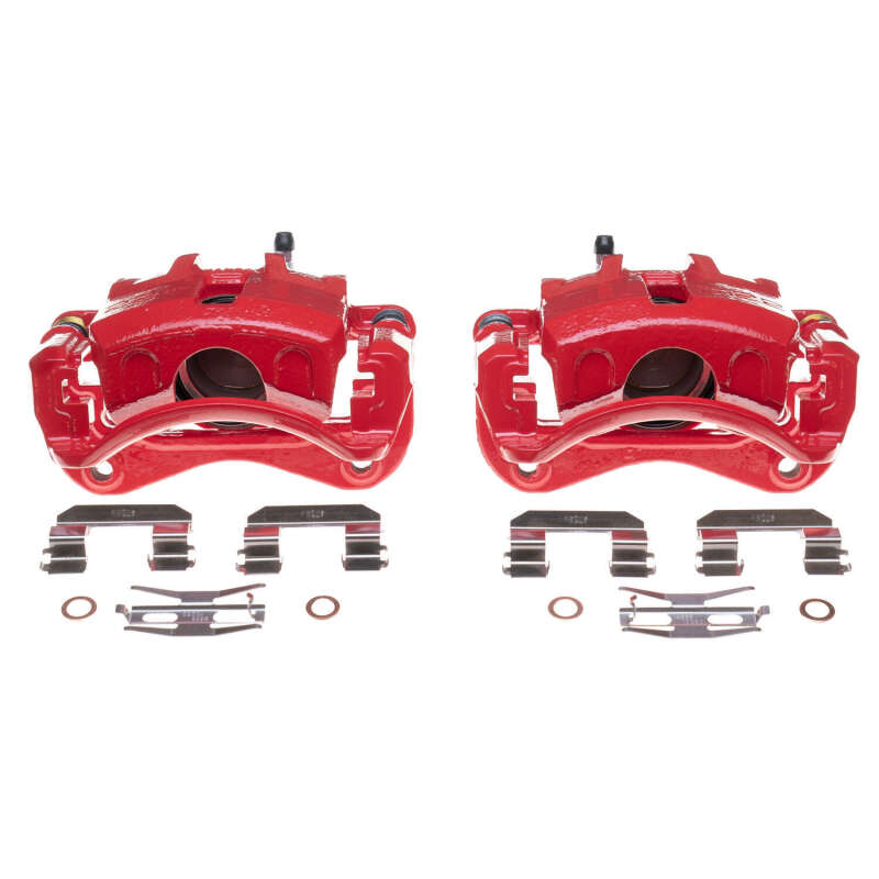 Power Stop 2005 Hyundai Elantra Front & Rear Z23 Evolution Sport Brake Kit w/Calipers (1x psbS3302, 1x psbS2848, 1x psbK3106, 1x psbK1093) thumbnail 3