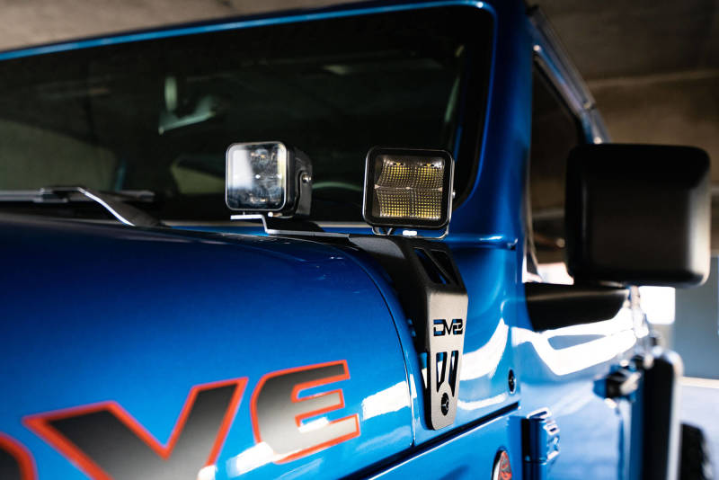 20-22 Jeep JL 392/ Jeep JT Mojave Edition Dual Pod Light Mounts - Image 10